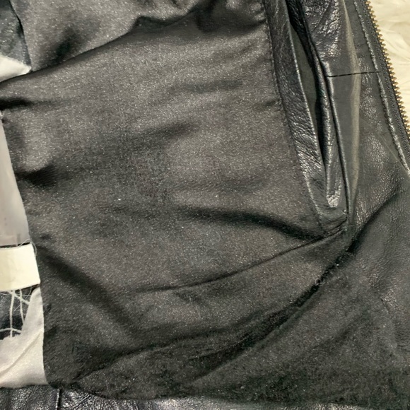 Authentic leather jacket size 3XS - Picture 3 of 4